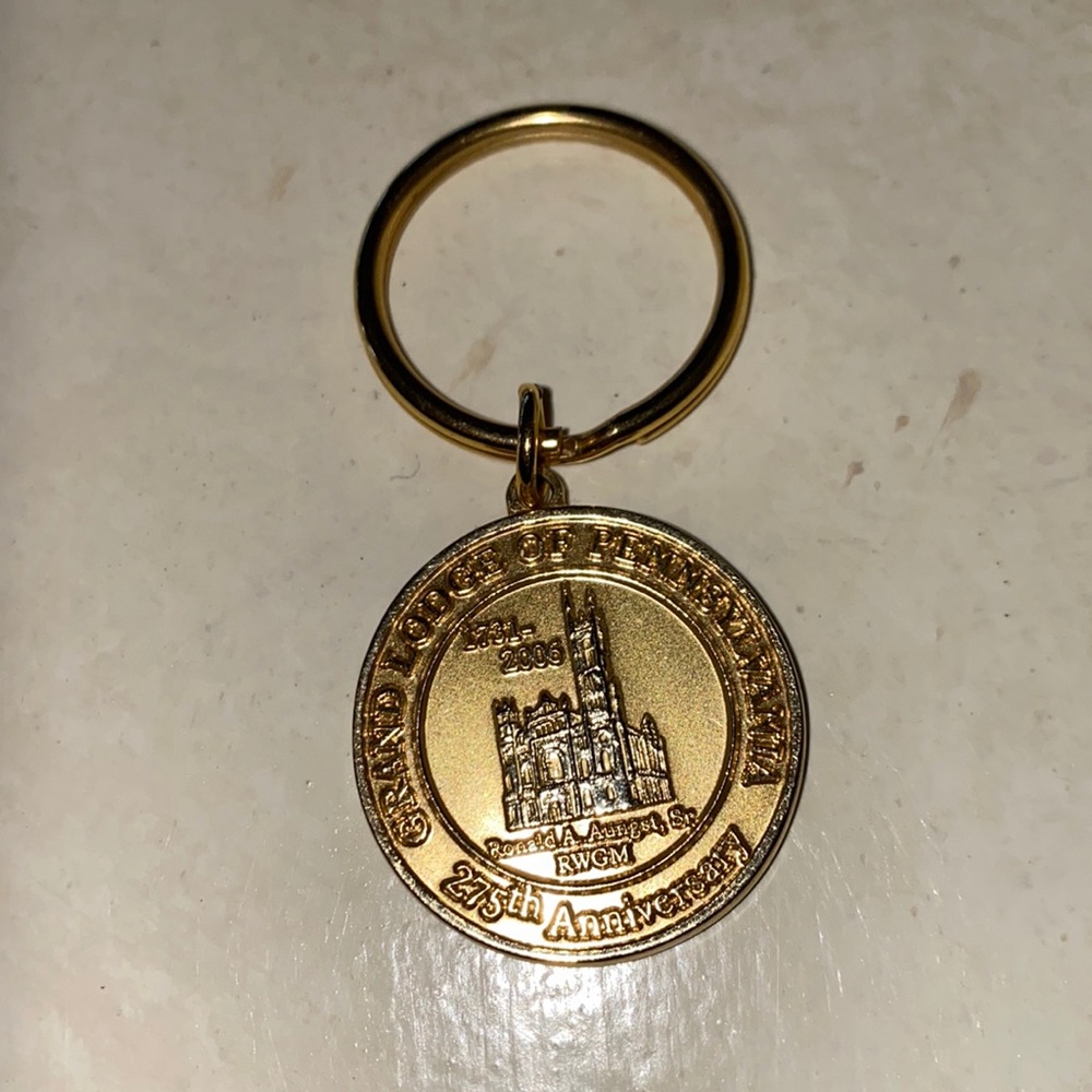 Grand Lodge of Pennsylvania 275th Anniversary 1731-2006 Key Cha…